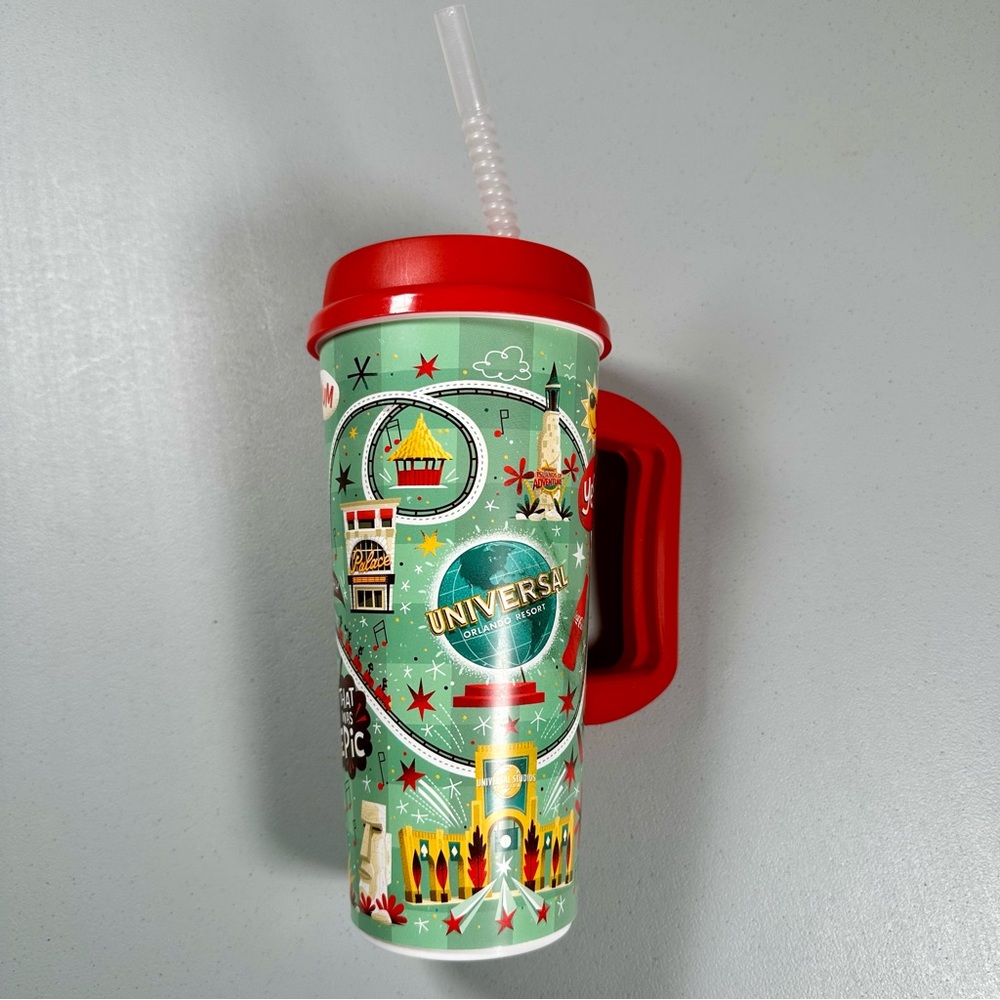 Universal Orlando Resort 24oz Coca-Cola Freestyle Souvenir Whirley Travel Cup